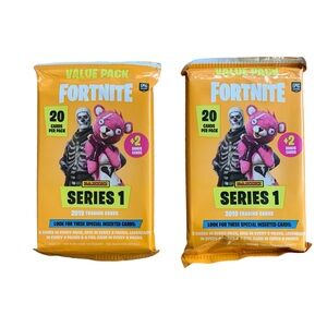 2019 Panini Fortnite Series 1 collectors yellow pack bundle 44 cards total new